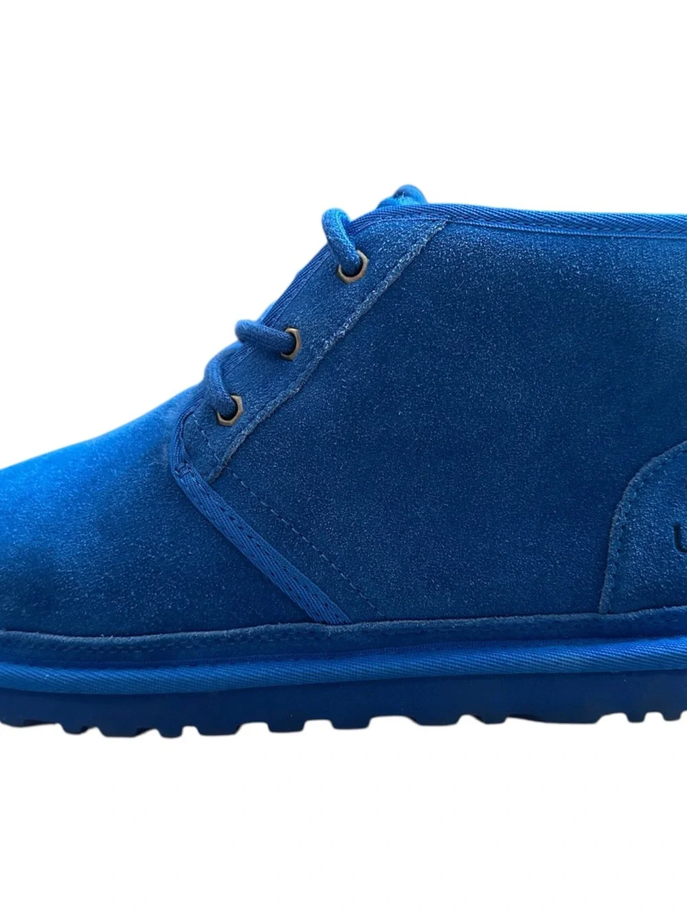UGG Men's Suede Chukka Boots in Vibrant Blue